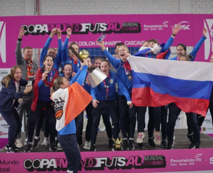 Обложка к новости "ЖМФК «Кристалл» стал бронзовым призером международного турнира по футзалу Copa Mundo do Futsal Fiminina!"